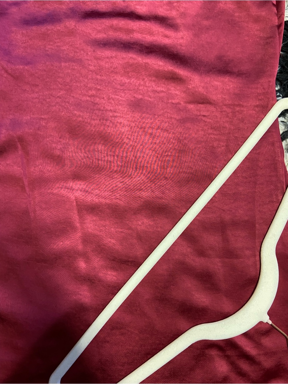 Lioness Satin Dress | XS | Berry - Picture 6 of 6